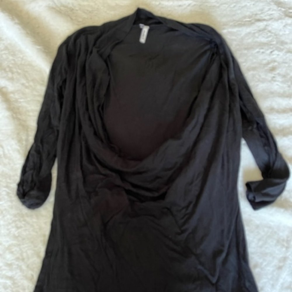 Cowl Neck 3/4 Sleeve Top